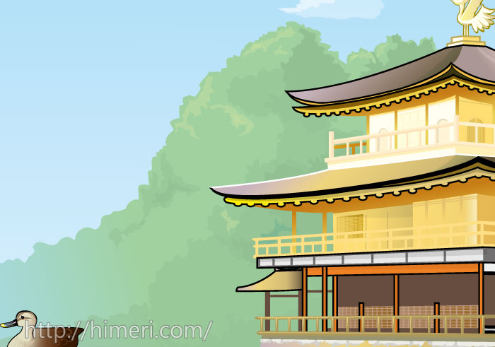 京都イラスト見本
